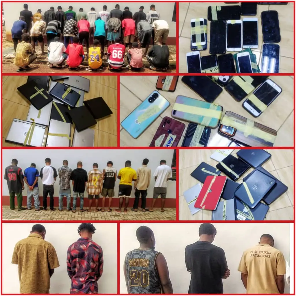 Internet Fraud: EFCC Arrests 44 Suspects in Anambra, Enugu