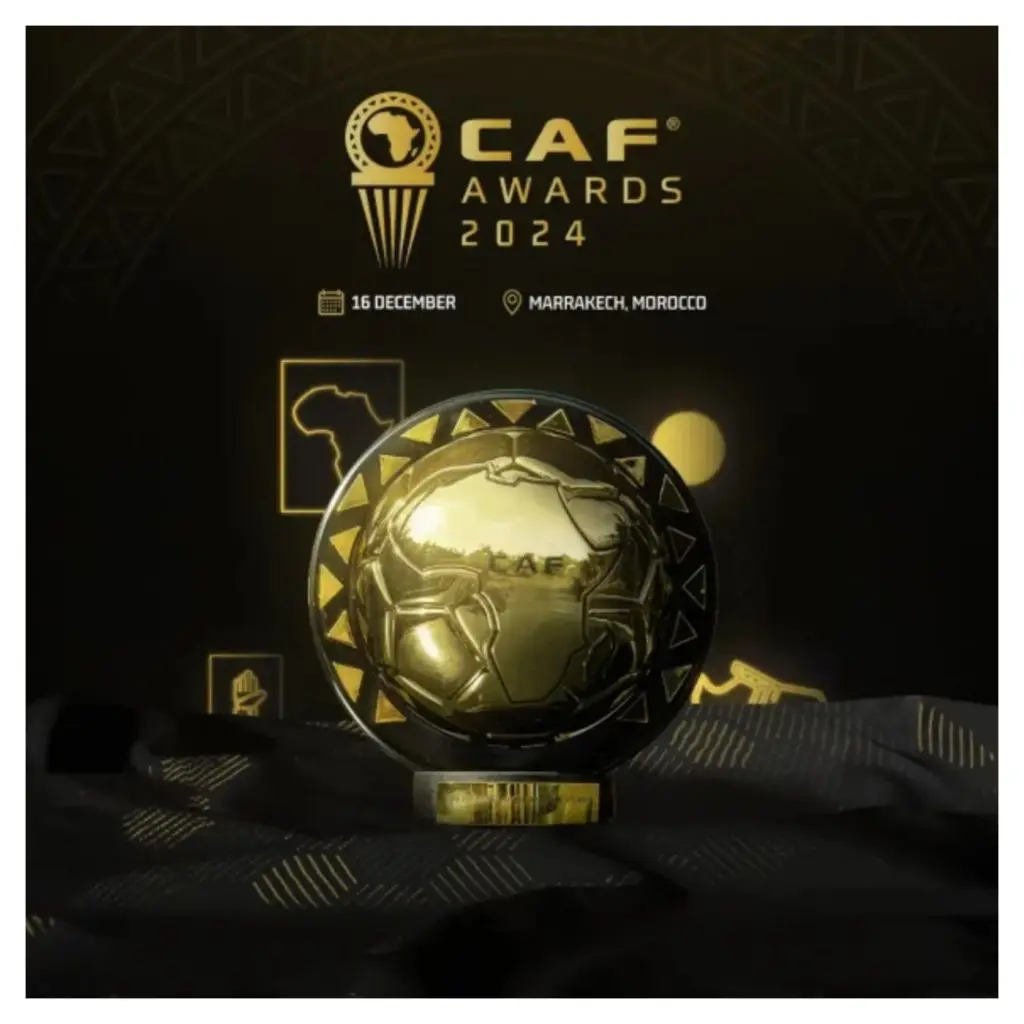 CAF Awards 2024: Football Body Confirms Final Nominees