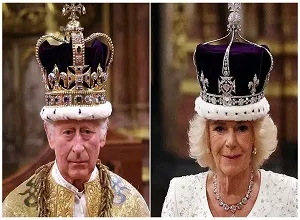 Charles III, Camilla Crowned King and Queen at Westminster Abbey