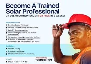 Join the Solar Training Program by RETTI X WAVE
